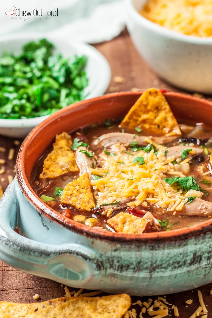 nacho chicken soup