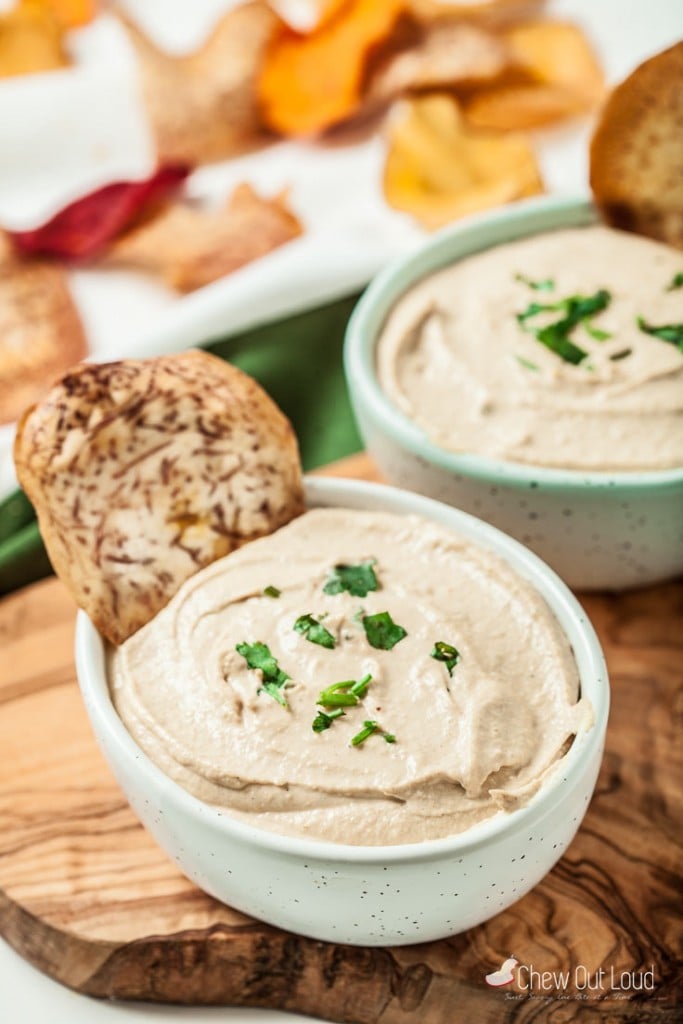 Tahini Sauce with Chopped Cilantro