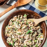 A Bowl of Stuffed Rice Chicken