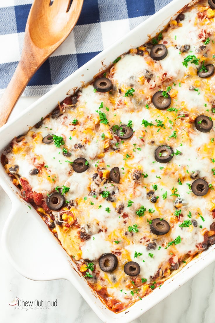 Mexican Style Ravioli Bake 4psd