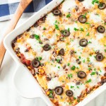 Mexican Style Baked Ravioli