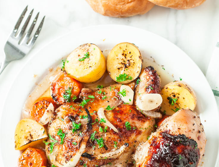 sheet pan roast chicken