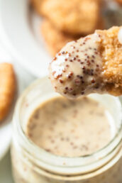 Honey Mustard Sauce with Nuggets