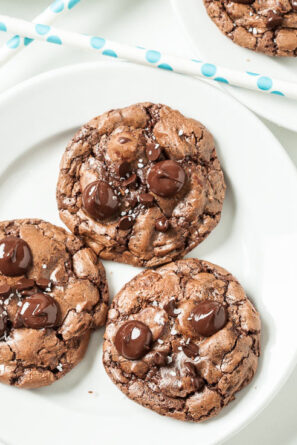 Plate of Chocolate Cookies