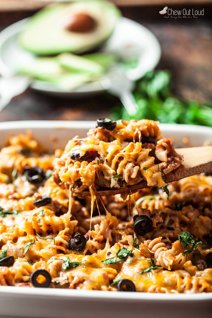 25-Minute healthy mexican pasta bake 3