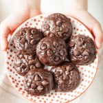 A Plate of Chocolate Cookies