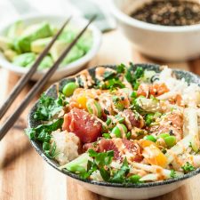 Healthy Poke Bowls (with Sriracha Mayo)-image