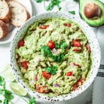 healthy avocado chicken salad