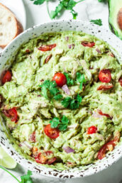 healthy avocado chicken salad