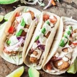 baja fish taco