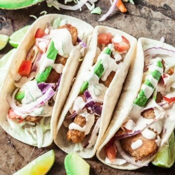 baja fish taco