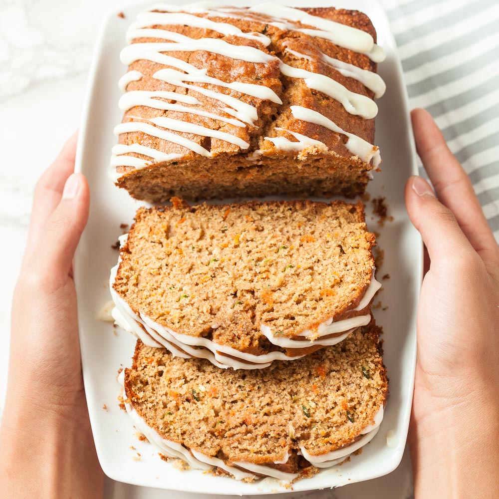 zucchini carrot loaf bread