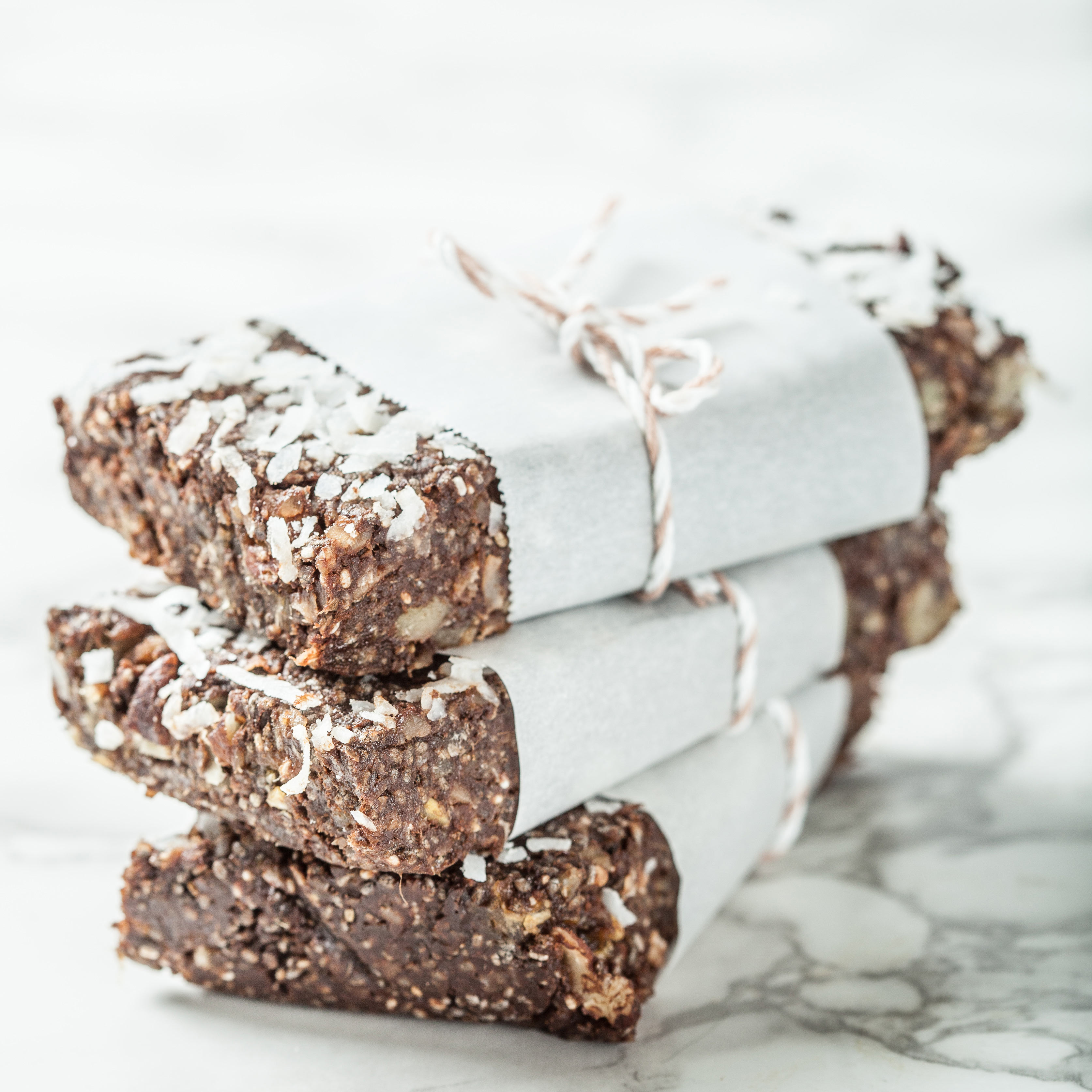 15-Minute Chocolate Avocado Energy Bars (GF, No Refined Sugar)