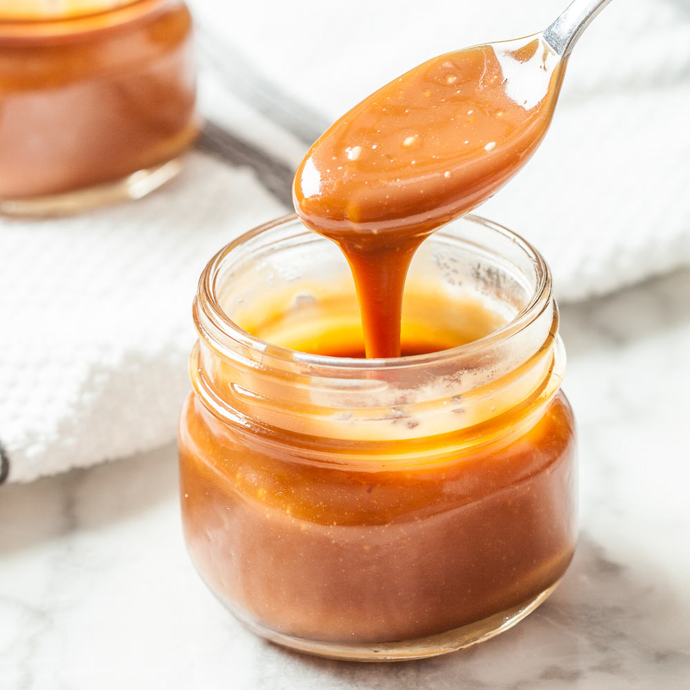 Homemade Salted Caramel Sauce (22-Ingredient)