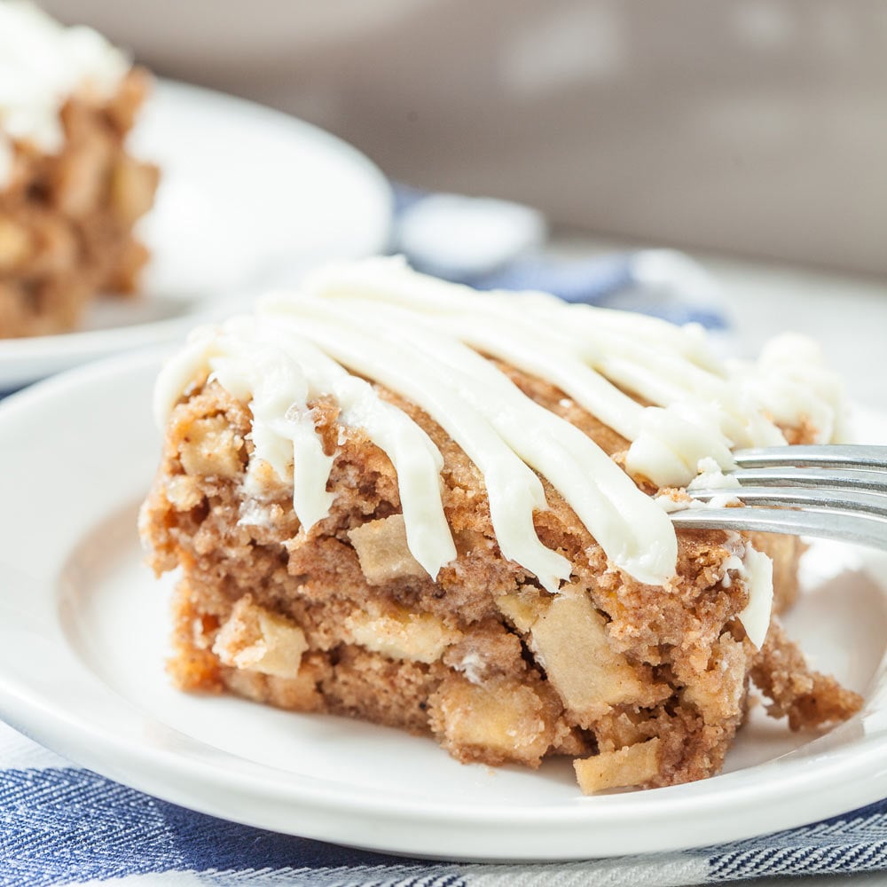 Apple Cake with Frosting