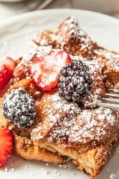 Baked French Toast with Berries