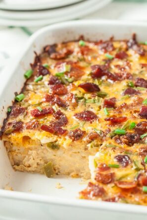 A Casserole of Stuffed Sweet Potato