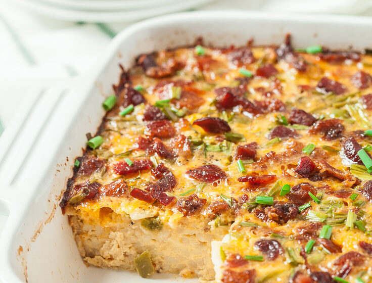 bacon egg breakfast casserole