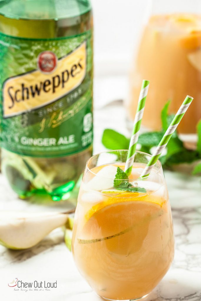 ginger pear sangria