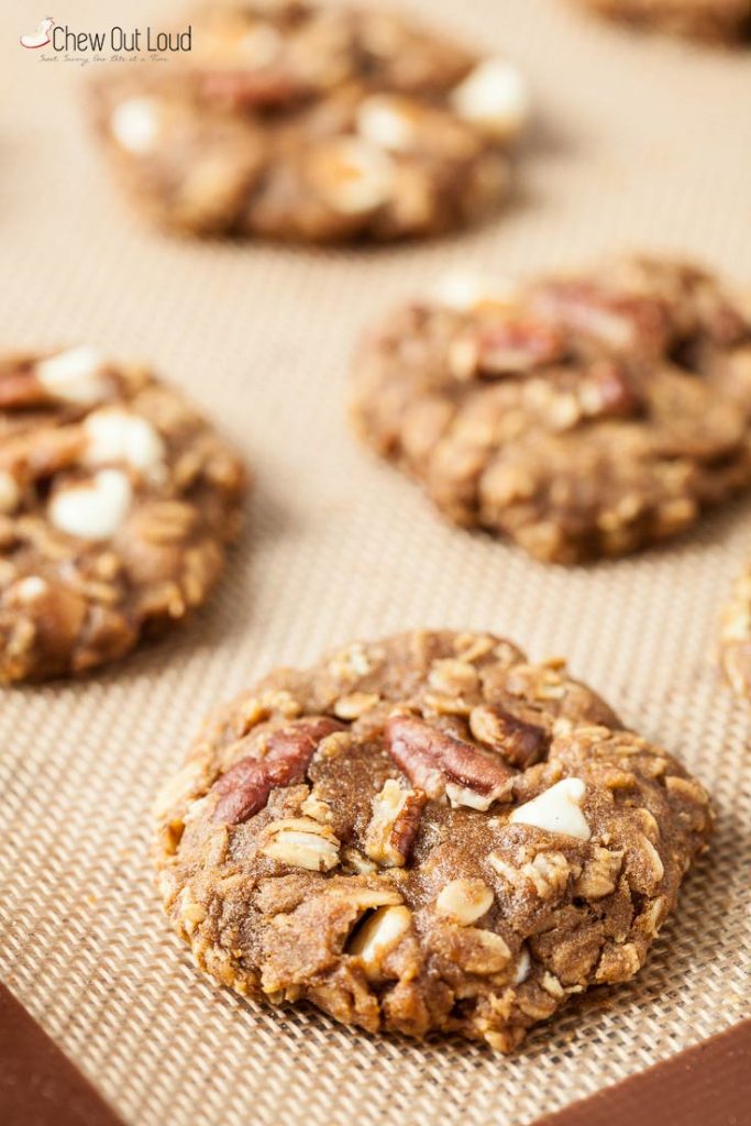 pumpkin oatmeal cookies 2