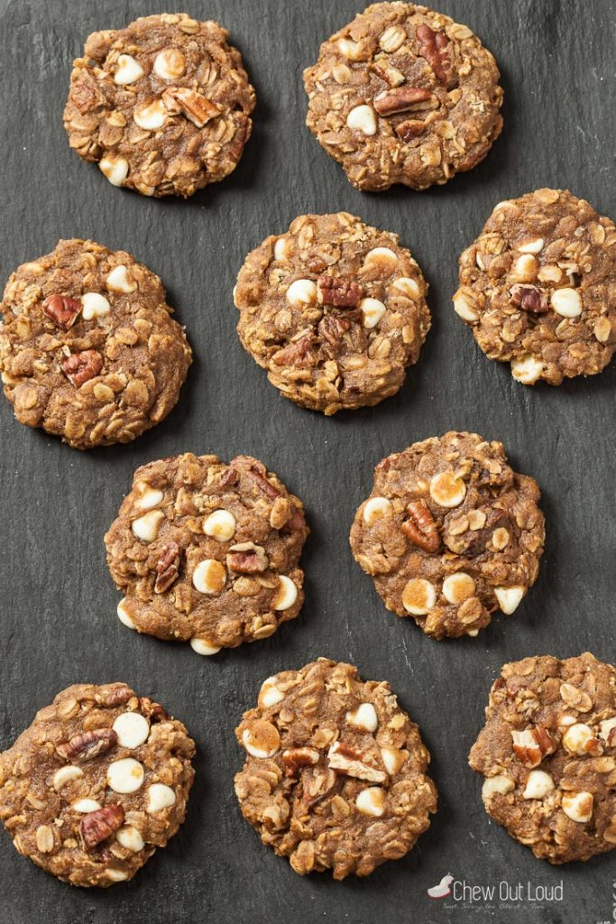 pumpkin oatmeal cookies 3