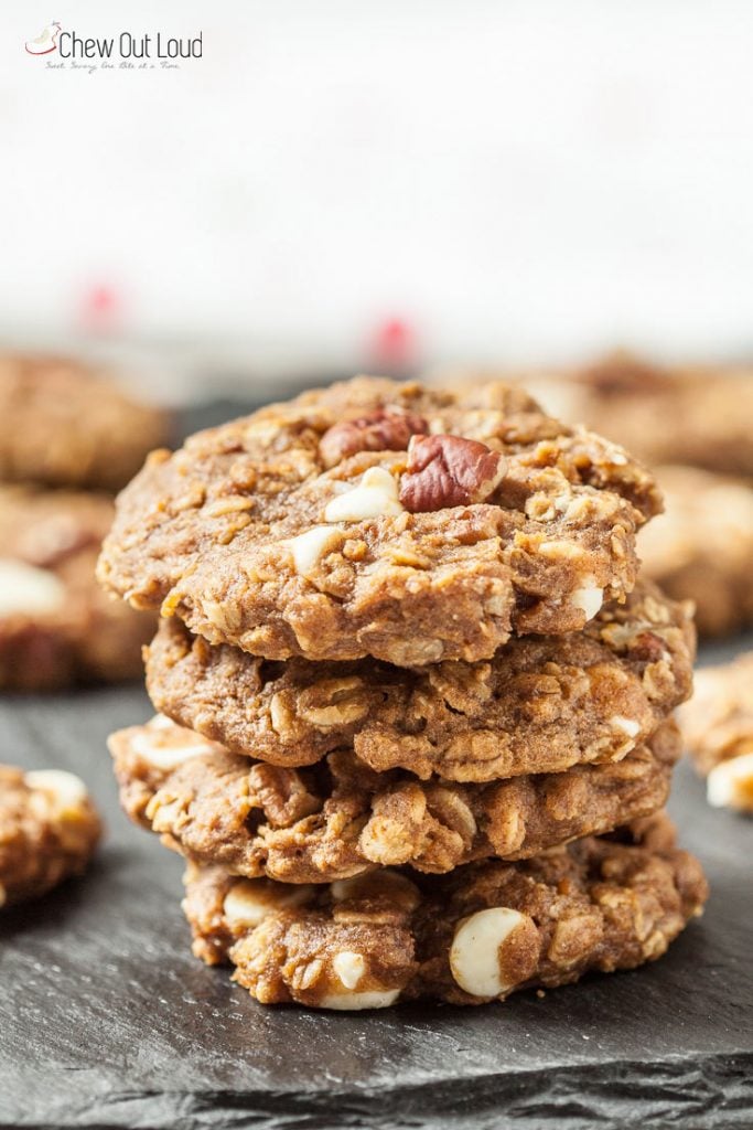 pumpkin oatmeal cookies