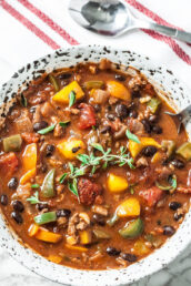A Bowl of Pumpkin Chili