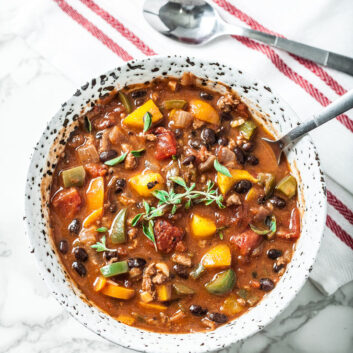 A Bowl of Pumpkin Chili
