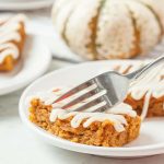 A Slice of Pumpkin Bar with Frosting
