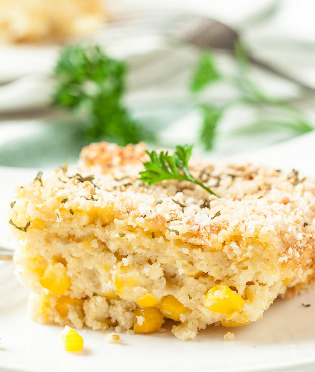 A Slice of Corn Casserole