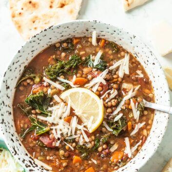 lemon lentil soup