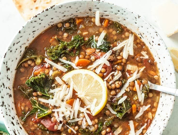 lemon lentil soup