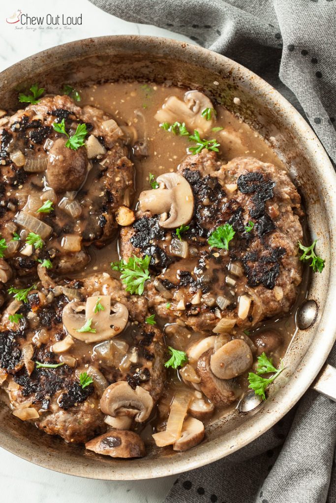 easy salisbury steak recipe salisbury steak gravy