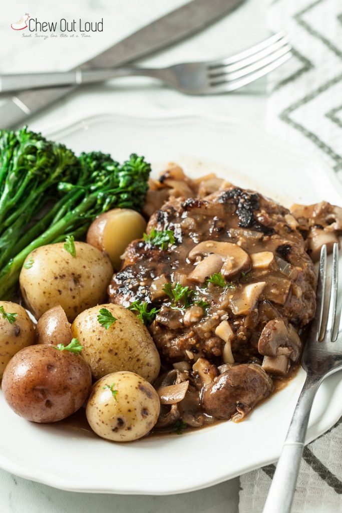 easy salisbury steak recipe salisbury steak gravy