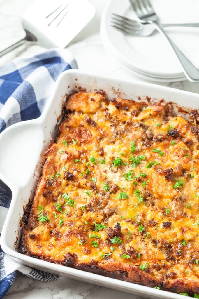 easy overnight breakfast casserole recipe breakfast bake