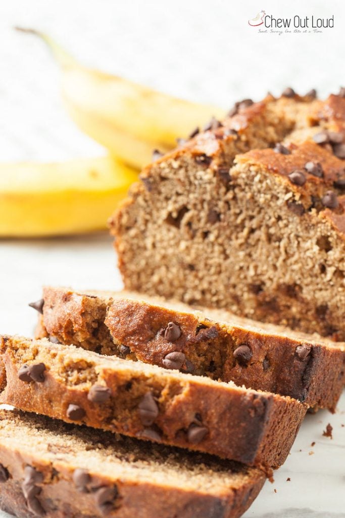 One-Bowl Healthy Banana Bread (No Refined Sugar, Dairy Free) | Chew Out