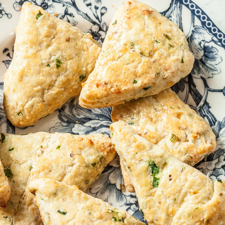 cheddar and chive scones
