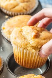 Honey Cornbread Muffins