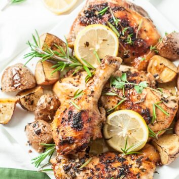 roasted greek chicken