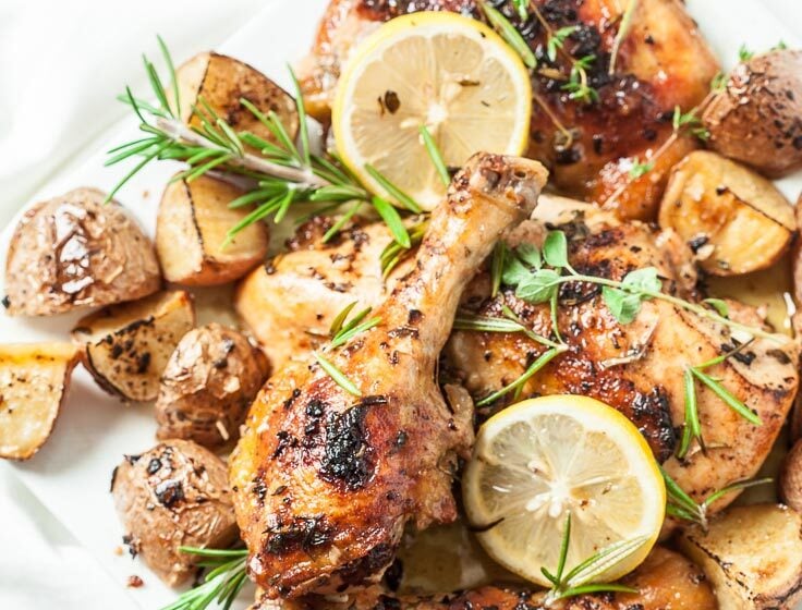 roasted greek chicken