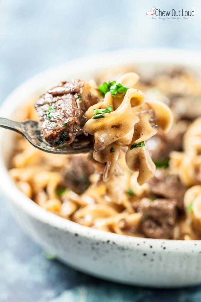 instant pot beef stroganoff recipe