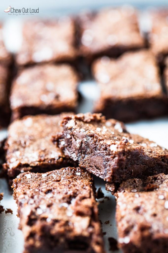 fudge brownies chewy squares