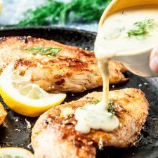 Healthy Creamy Lemon Dill Chicken Recipe