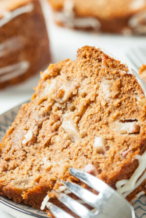 Pear Cake with Icing