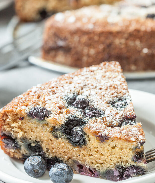 blueberry cake