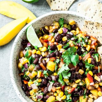 A Bowl of Mango Salsa