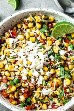Bowl of Mexican Corn Salad
