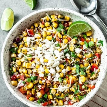 Bowl of Mexican Corn Salad