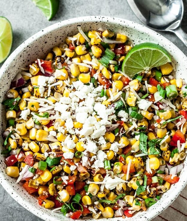 Bowl of Mexican Corn Salad