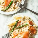 Lemon Pasta with Smoked Salmon